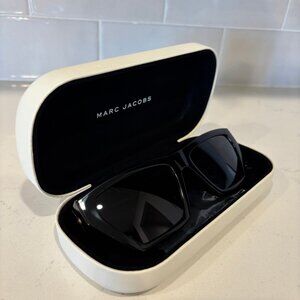 Marc Jacobs Women's 657S Cat Eye Sunglasses Black